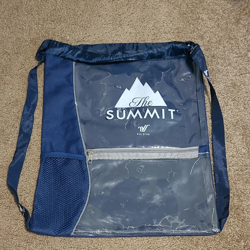 Clear Navy Varsity Spirit The Summit Bag